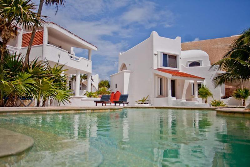 Villas Flamingo Akumal Buitenkant foto