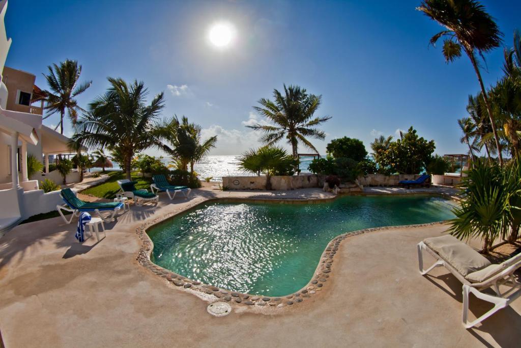 Villas Flamingo Akumal Buitenkant foto